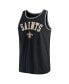 Men's Black New Orleans Saints Bet Tank Top