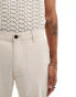 Jack & Jones linen mix chino in cream