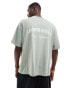 Good For Nothing oversized logo t-shirt in slate grey