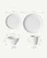 Farmhouse 16 Piece Dinnerware Set