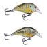 LIVE TARGET Bluegill Flat-Side Squarebill Floating crankbait 7g 60 mm