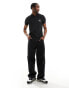 Calvin Klein Jeans monologo polo shirt in black