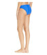 Athena Women's 184933 Solid Retro Bikini Bottoms Swimwear Cobalt Size 12