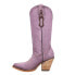 Corral Boots Embroidery Pointed Toe Cowboy Womens Purple Casual Boots Z5204