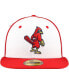 Men's White/Red Memphis Redbirds Authentic Collection 59FIFTY Fitted Hat