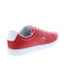 Lacoste Hydez 0721 1 P SMA Mens Red Leather Lifestyle Sneakers Shoes