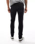 DTT stretch super skinny jeans in washed black