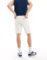 Lee 5 pocket straight denim shorts in clean white