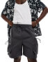 ADPT cargo technical short in dark grey