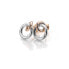 Stud earrings Eternity Interlocking DE309