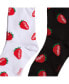 Women's Two Pack of Strawberry Crew Socks