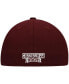 Men's White and Maroon Mississippi State Bulldogs Team On-Field Baseball Fitted Hat