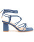 Women's Harpr Strappy Ankle Tie Block Heel Dress Sandals