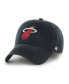 Men's Black Miami Heat Classic Franchise Flex Hat