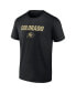 Men's Black Colorado Buffaloes Game Day 2-Hit T-shirt