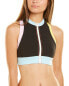 Solid & Striped Sport Trek High Neck Bra Women's Black Xxs