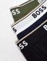 Boss Bodywear power 3 pack trunks in multi