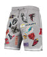 Men's Gray Nfl Pro League Allover Shorts