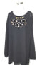 Топ Modamix Embellished Scoop Neck Plus 3X