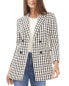 Vince Camuto Double-Breasted Longline Jacket Women's