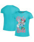 Big Girls Turquoise Mickey & Friends Girls Rule T-shirt