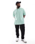 Polo Ralph Lauren Big &Tall icon logo pique polo custom fit in light green