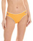 Becca By Rebecca Virtue Modern Edge Bikini Bottom Women's Orange Xs