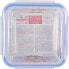 QUTTIN Square Lunch Box With Lid Herm 20x20 cm