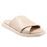 Softwalk Kara S2209-131 Womens Beige Leather Slip On Slides Sandals Shoes 10.5