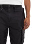 Superdry Baggy parachute pants in blackboard