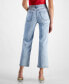 Women's High Rise Wide Leg Ankle Jeans