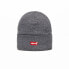 Спортивная кепка Levi's Batwing Embroidered Beanie Темно-серый Один размер