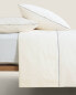 (300 thread count) cotton percale flat sheet