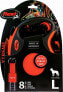 Flexi flexi Xtreme line, bånd, L: 8m < 55 kg, orange