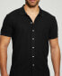 Men's Pointelle Short Sleeve Knit Shirt