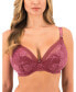 Fusion Lace Underwire Padded Plunge Bra