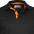 Magnum KOSZULKA MAGNUM POLO BLACK/BRIGHT MARIGOLD M