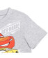 Toddler Boys Lion King Cars T-Shirt and Mesh Shorts Outfit Set to (18 Months - 10-12)