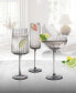 Modern Coupe Glasses, Set of 4