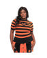 Orange/black stripes