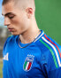 adidas Football Euro 2024 Italy home shirt in blue