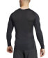 Men's Fitted Crewneck Tech-Fit Compression Shirt