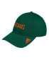 Men's Green Miami Hurricanes Locker Room Wordmark Slouch Adjustable Hat