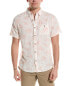 Weatherproof Vintage Linen-Blend Shirt Men's Pink S