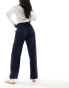 Cotton:On relaxed suit trousers in navy pinstripe