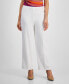 Women's Darted-Waist Wide-Leg High-Rise Pants, Created for Macy's