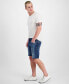 Logan Distressed 9" Denim Shorts