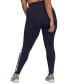 Women's Linear-Logo Full Length Leggings, XS-4X