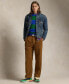 Men's Classic-Fit Pleated Corduroy Pants