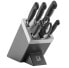 Zwilling 35145-007-0 - Knife set - Stainless steel - Plastic - Stainless steel - Black - 2.59 kg